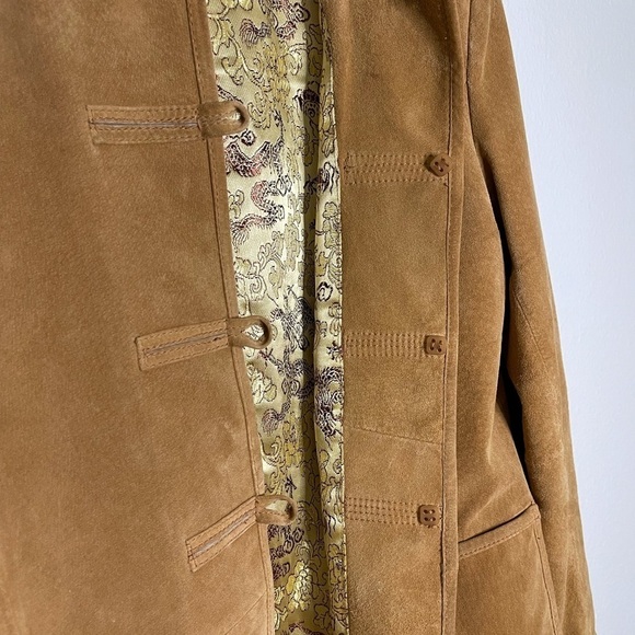 Norm Thompson vintage leather jacket blazer - Picture 12 of 12